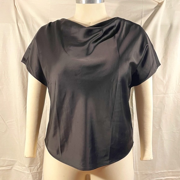 Universal Standard Tops - Black Viva Boat Neck Top Universal Standard Small